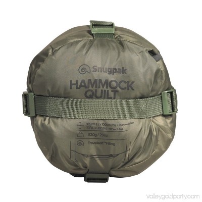 Snugpak Hammock Quilt with Travelsoft Insulation, Olive 554841194